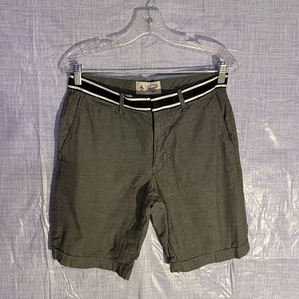 Grey Penguin shorts